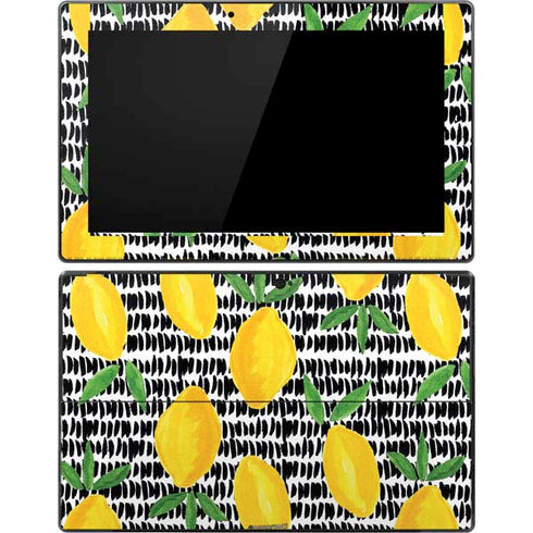 Bouffants and Broken Hearts Lemons 2 Surface Pro Tablet Skin